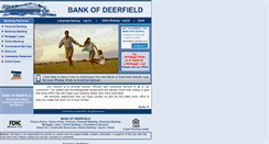 Desktop Screenshot of bankofdeerfield.com